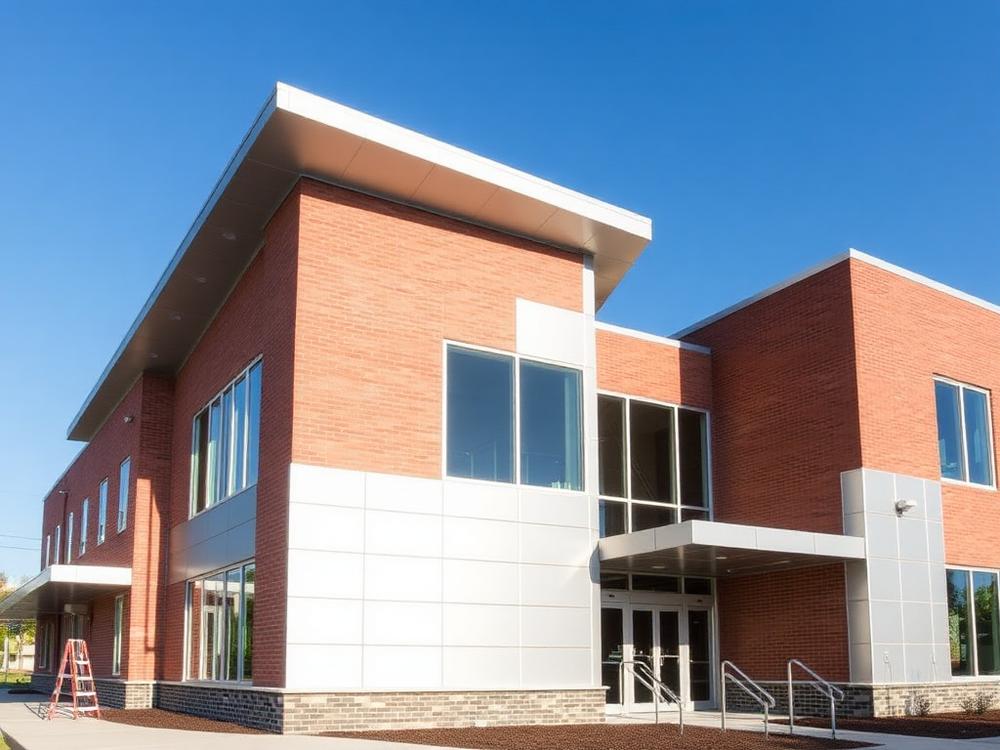 New Douglas community center building nearing completion